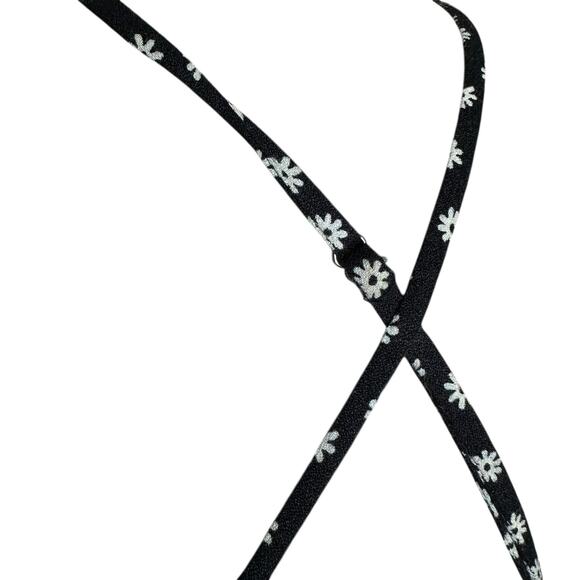 REFORMATION Black White Daisy Roman Midi Dress Slip Style Women's Size 4 FLAWED - Picture 4 of 10